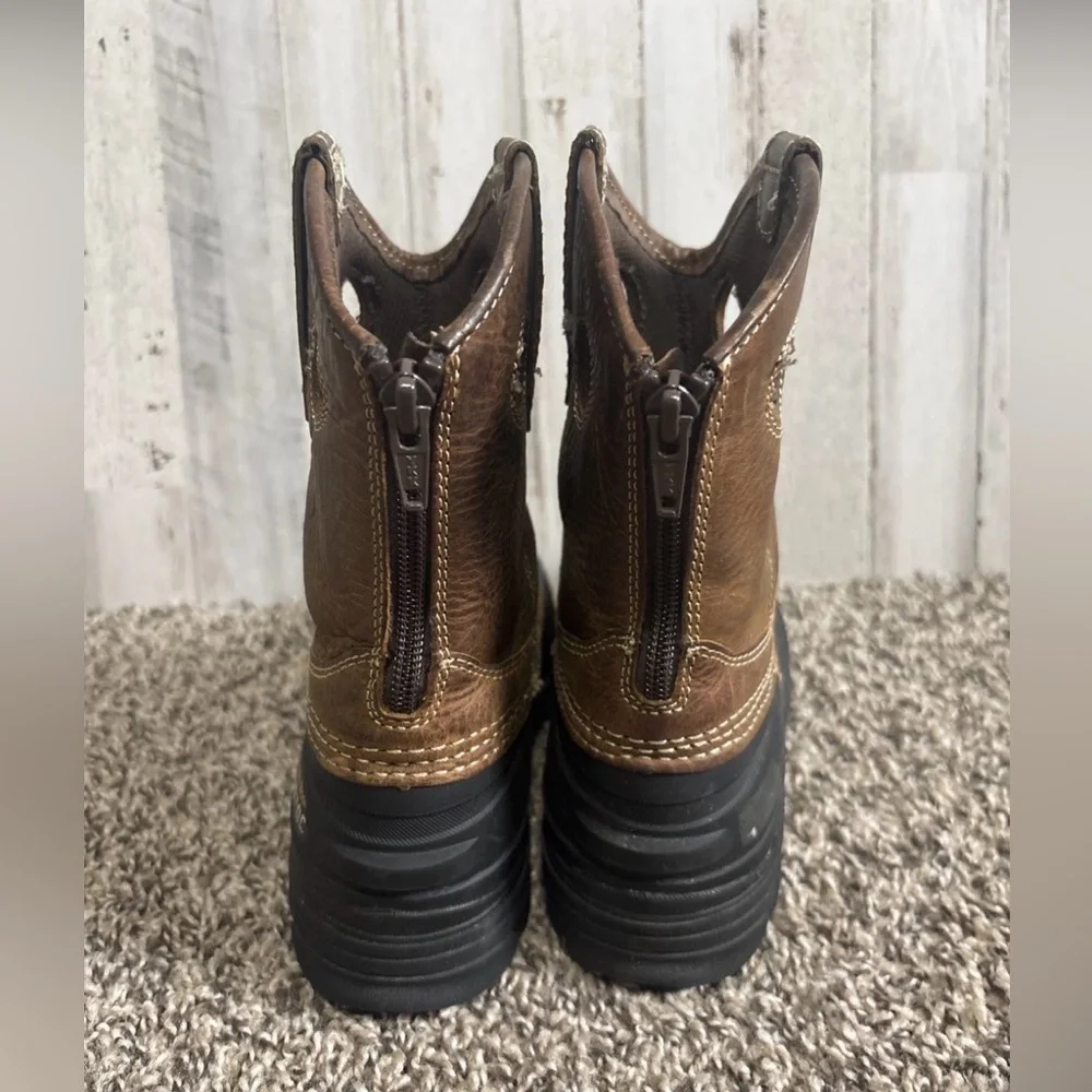 Georgia‎ Boot Mud Dog Brown Leather Boots